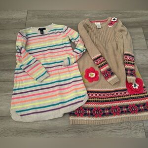 Girls 6/7 long sleeve dresses